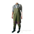 Waterproof PVC Nylon Breathable Fishing Chest Waders
